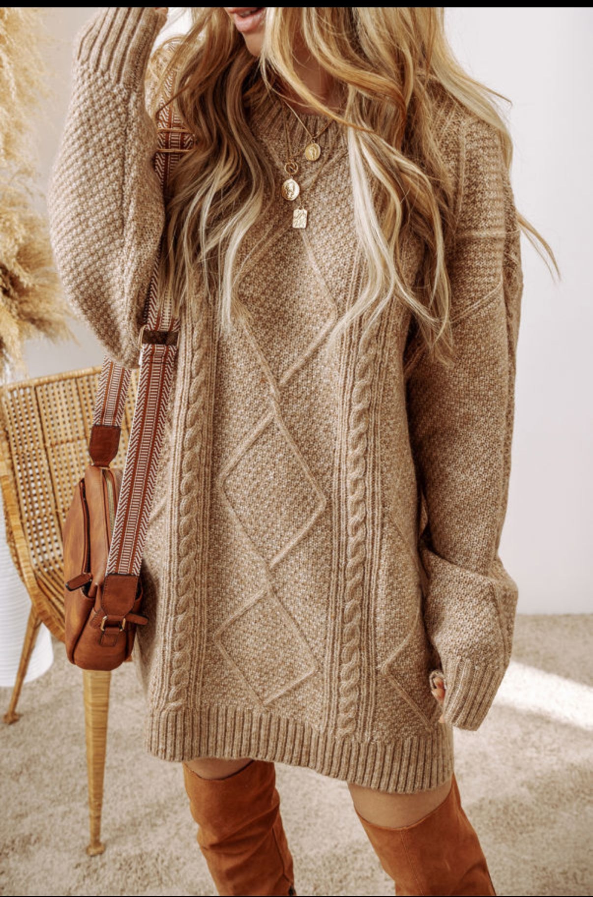 Chunky Sweater Dress